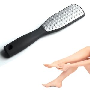 Hard Skin Remover Fodfiler, 2 i 1 fodskraber Fod Callus Remover Fodskrubber, Pedicure rustfrit stål fodriv til død hud, hård hud osv.