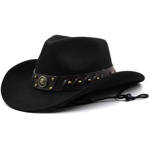 Cowherd Western Cowboy Hat Ulden Jazz Top Hat til Mænd og W