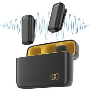 Trådløs mikrofon Bluetooth-Type-C, god lydkvalitet, ingen støj