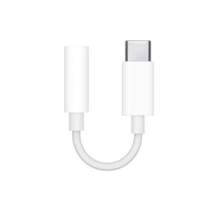 G-Sp USB-C till 3.5mm Adapter White