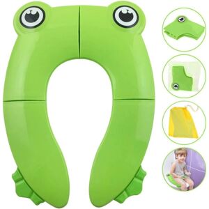 OCEAN Foldbart Frog Toiletsæde (grøn), Småbørns-/babyrejser, Easy Carr
