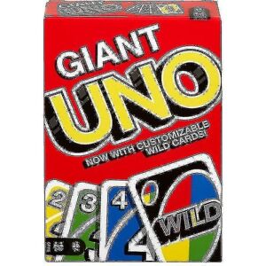 Marvel Card Game Giant Uno spillekort fire gange større-q