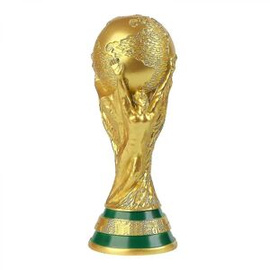 AUZHENCHEN 2022 FIFA World Cup Qatar Replica Trophy 8.2 - Ejer en samlerversion af verdensfodboldens største præmie (størrelse: 21 cm)