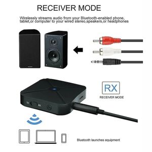 Galaxy 2-i-1 Bluetooth sändare-modtager Trådløs Adapter Tv Stereolyd