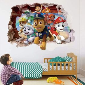 TG Paw Patrol 3D Wall Decal Soveværelse, Paw Patrol, 3D Wall Decal, Pa