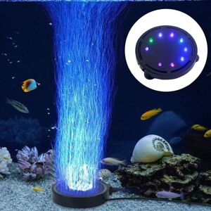 Galaxy Aquarium bubbellampe med LED-luftpumpe til sköldpaddsdekoration