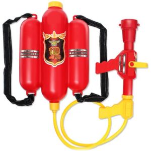 “Fire Fighter Henry” brandslange Med vandingsfunktion og 2 liters tank Legetøj til børn fra 3 år og derover