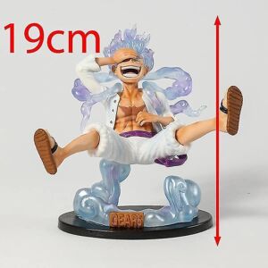 One Piece Fifth Gear 5 Solgud Luffy Nika Samlerobjekt Figurmodel Dukkedekorationslegetøj white