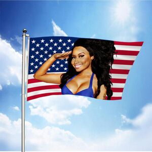 HEET 3x5ft Nicki Minaj Rap Sexet USA Flag