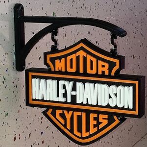 Køb Timubikeharley Davidson Vægophængningsskilt, Harley Davidson Logoskilt Ornament, Harley Davidson Vægdekoration, Ingen Led  Fyndiq [HK]