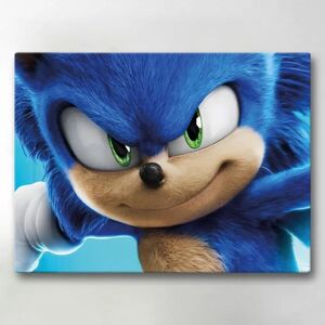 Galaxy Maleri / Lærred - Sonic The Hedgehog - 40x30 cm - Lærred