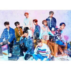 ART A3 Print - K Pop - Stray Kids Multicolor