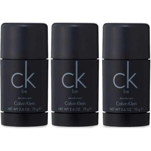 3-pack Calvin Klein CK Be Deostick 75ml Transparent