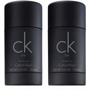 2-pack Calvin Klein CK Be Deo Stick 75ml Transparent