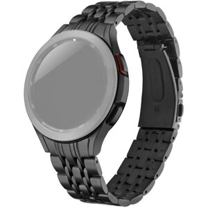 Stilfuldt metalarmbånd Samsung Galaxy Watch 6 Classic 47mm Sort