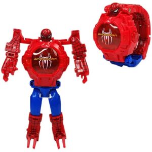 Schnapign Børneur spiderman digitalt armbåndsur figur ur avengers