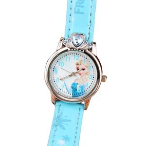 Kids Frozen Watch Fashion Quartz Watch Cartoon Watch Fødselsdagsgaver Light Blue