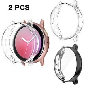 2 stk Kompatibel med Galaxy Watch Active2 Case 40mm, TPU bumper