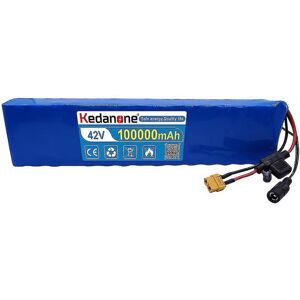 BATTERY 36v Batteri 10s4p 100ah Batteripakke 1000w Power 42v 100000mah Ebike Elcykel Bms+42v2a Download oplader