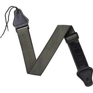 (Army Green) Bomuld Justerbar Guitar Strap Elektrisk Guitar Shoul