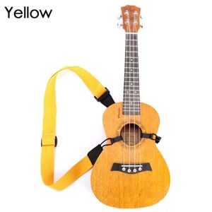 Ukulele Strap Guitar Tilbehør GUL Yellow