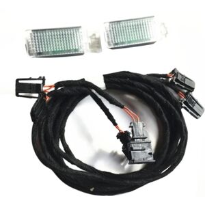 Led Footwell Light Fodlampe Kabel ledningsnet til B7 B8 Cc Golf 7 Mk7 7.5 Mk2 5gg947409