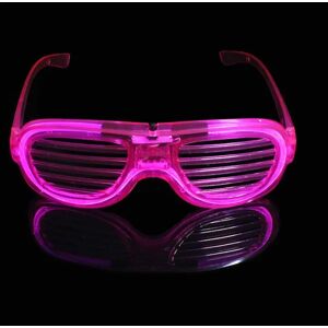 Led El Wire Glasses Neon Party Luminous Glasses Light Up Briller Til Barer Klubber Fester