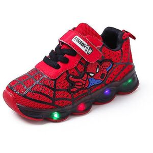 Børne-sneakers Spider-man-glødende sneakers rød 31 red 31