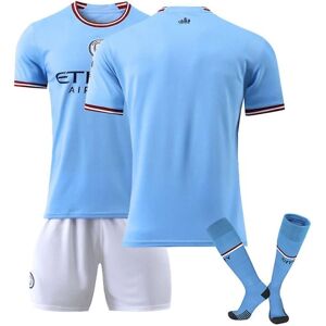 Goodies Manchester City trøje 22-23 Fodboldtrøje Mci trøje fodboldtrøjer Unnumbered XL