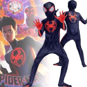 Spider-man: Across The Spider-verset. Kostume til børn Jumpsuit Fancy 7-8 Years