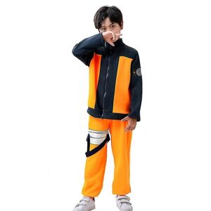 Anime Uzumaki kostume jakkebukser Set Fancy Up Outfit til Børn Drenge 2XL