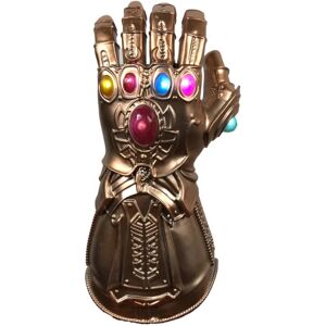 Handsker selvlysende Avengers Infinity War Infinity Gauntlet Led Light Thanos Led Handsker Cosplay Prop Børnehandsker Marvel børnecos（guld）