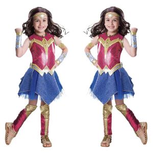 Wonder Woman Cosplay Kostume Piger Børne Halloween Party 4-6 Years