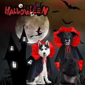 Hunde Halloween Kostumer Hunde Vampyr Kappe Kostume