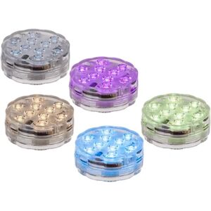 Undervandslampe / Poolbelysning - Lille LED-lampe med RGB Multicolor