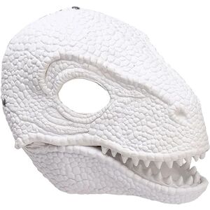 WEIWZI Dinosaur Mask Moving Jaw, Halloween Mask Latex Tyrannosaurus Rex Mask, Dinosaur Head Cosplay Mask Party Masquerade