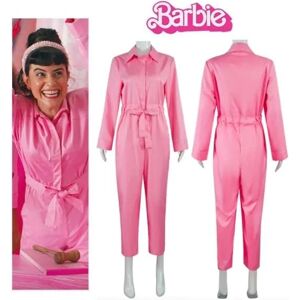 Otego Barbie - Kostume - Kjole - Jumpsuit - Cosplay Halloween - LightPink L