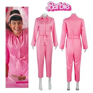 Otego Barbie - Kostume - Kjole - Jumpsuit - Cosplay Halloween - LightPink M
