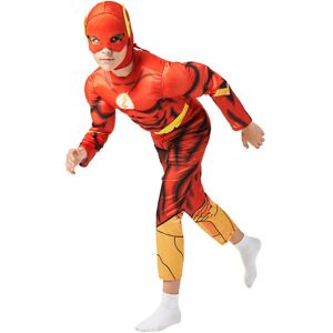 Kids The Flash Cosplay Costume Superhelte Childs Fancy Dress Outfit L 130-140CM