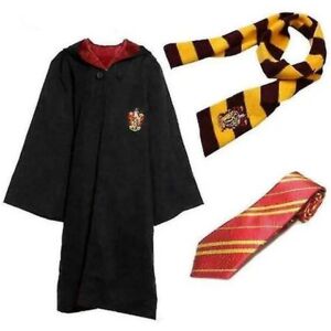 Harry Potter Cosplay Kostume Unisex Robe Cloak CNMR Red M