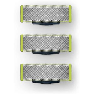 3-pak barberblade, der er kompatible med Philips Oneblade Replacement One Blade Pro Blades Men