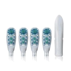 4 stk erstatningstandbørstehoveder Dual Clean For Braun Oral B Cross Action Power