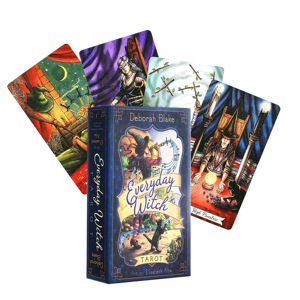REDGO Everyday Witch Tarot Cards Tarot Deck Bordkort Festspil