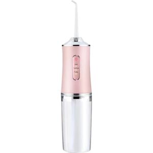 Dental Water Flosser Spotlight Waterpik Professional Oral Irrigator Bærbar Floss Cleaner Sundere tænder Hvidere Cleaner pink