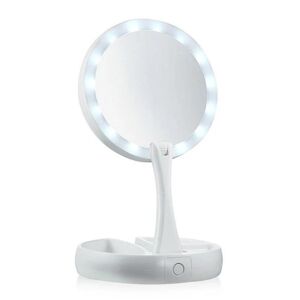 Northix Makeup spejl med LED lys White