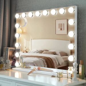 Hollywood Mirror Usb Makeup Lights tændte 10 pærer 3 lystilstande (kun lampe)