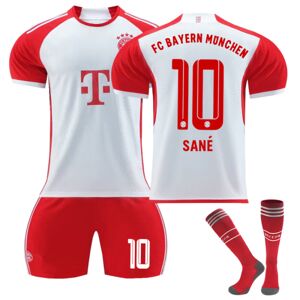 2023-2024 Bayern Munich børne nr. 10 Sane Y fodboldtrøje 22