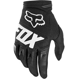 WINE Smart Gloves Motocross MX BMX Dirt Bike Motorcykel Handsker Black and white S