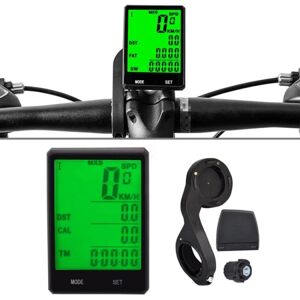 Cykelcomputer / Speedometer til cykel Black