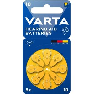 Varta Hörapparatsbatteri 10 / A10 / PR70 8-pack